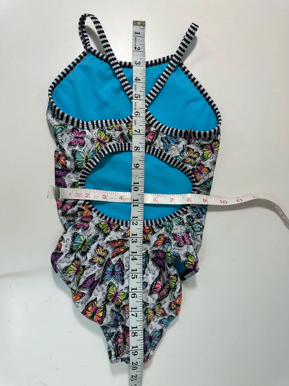 Uglies Kids Butterfly One-Piece Swim Suit - Multicolor
